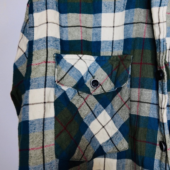 Quicksilver Waterman Collection Flannel Shirt - Picture 4 of 5